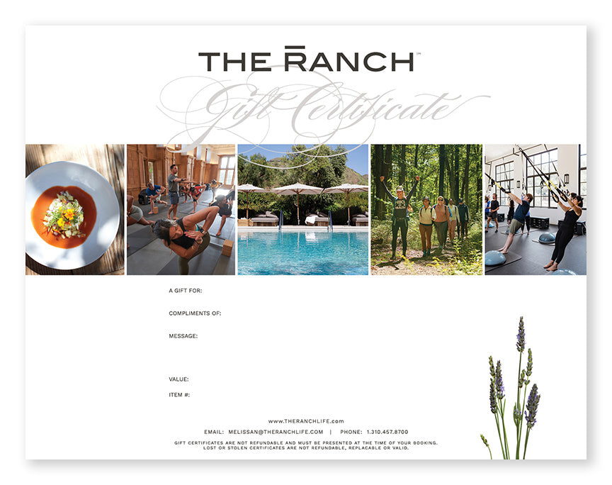 The Ranch Life Gift Card