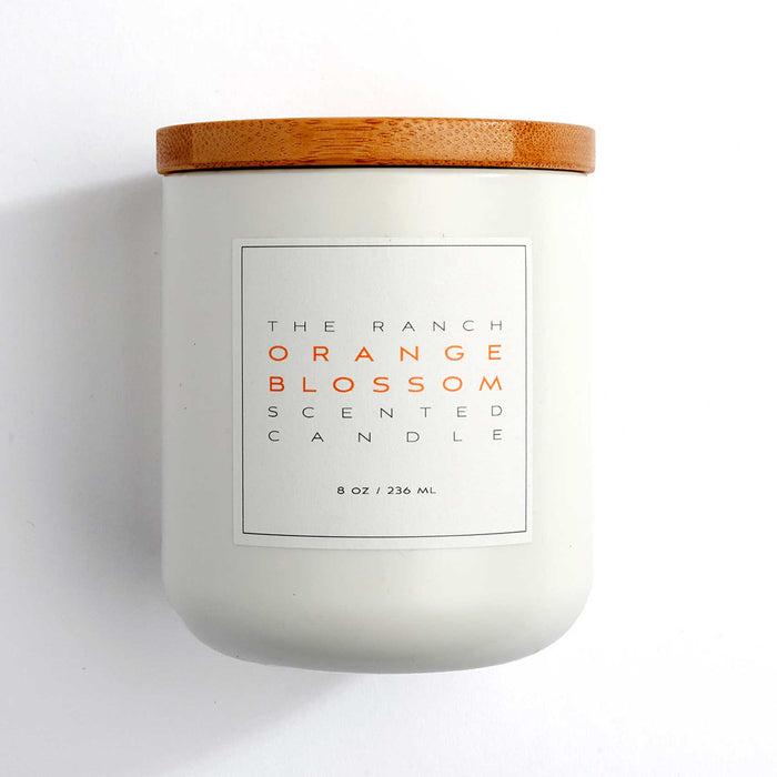 Orange Blossom Scented Candle